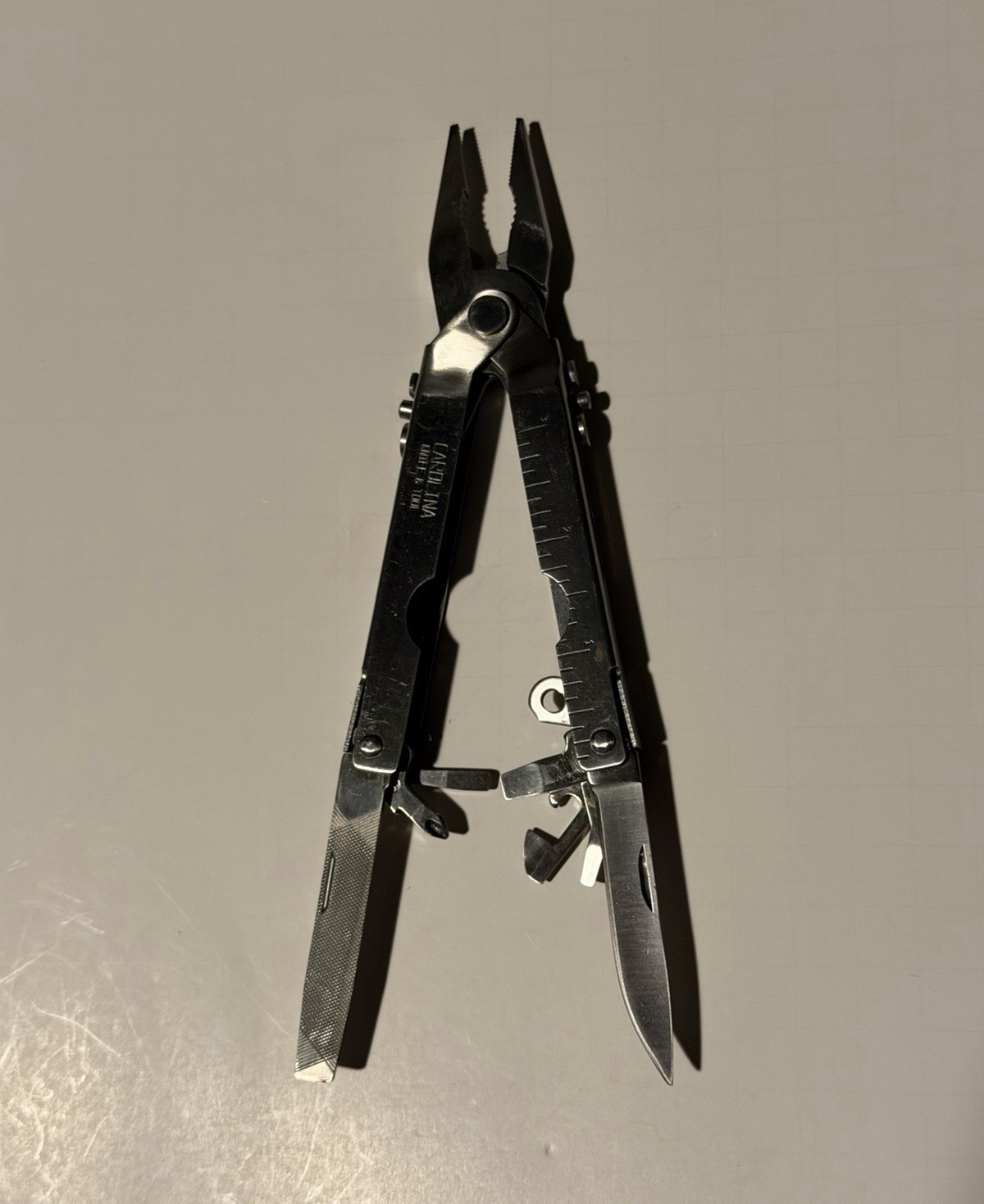 Carolina Knife & Tool Folding Multi-Tool Pliers Knife w/ Ruler, 5142721 5212844