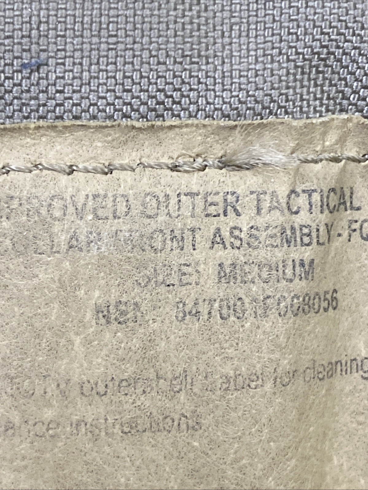 Improved Outer Tactical Vest Yoke/ Collar Assembly Multicam Front Medium (K3)