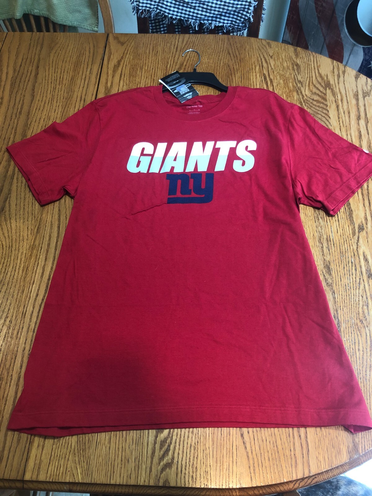 New York Giants Nike T-Shirt Men's Multi Size Red Men's New