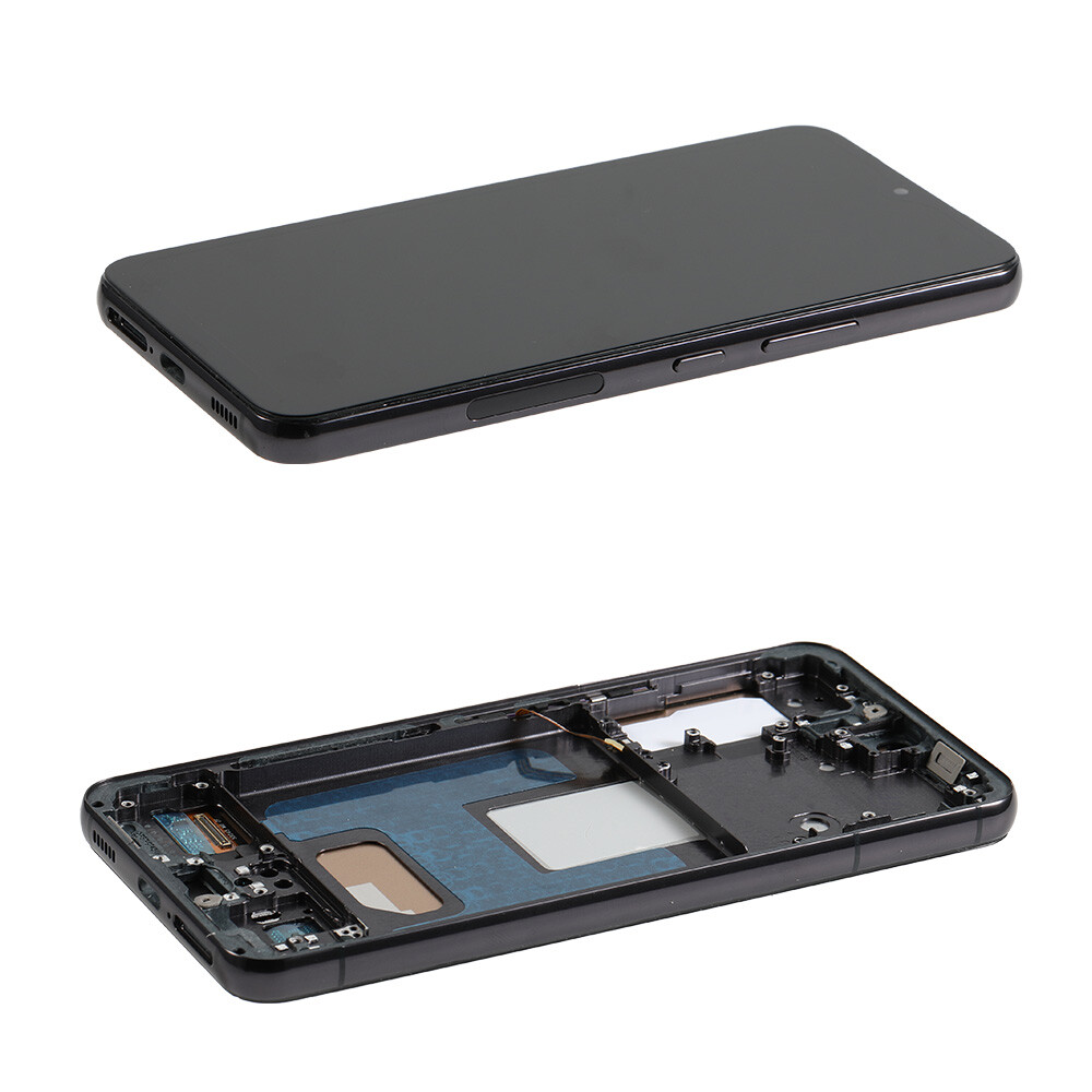 Small LCD Display Touch Screen Frame Assembly Replacement For Samsung Galaxy S22