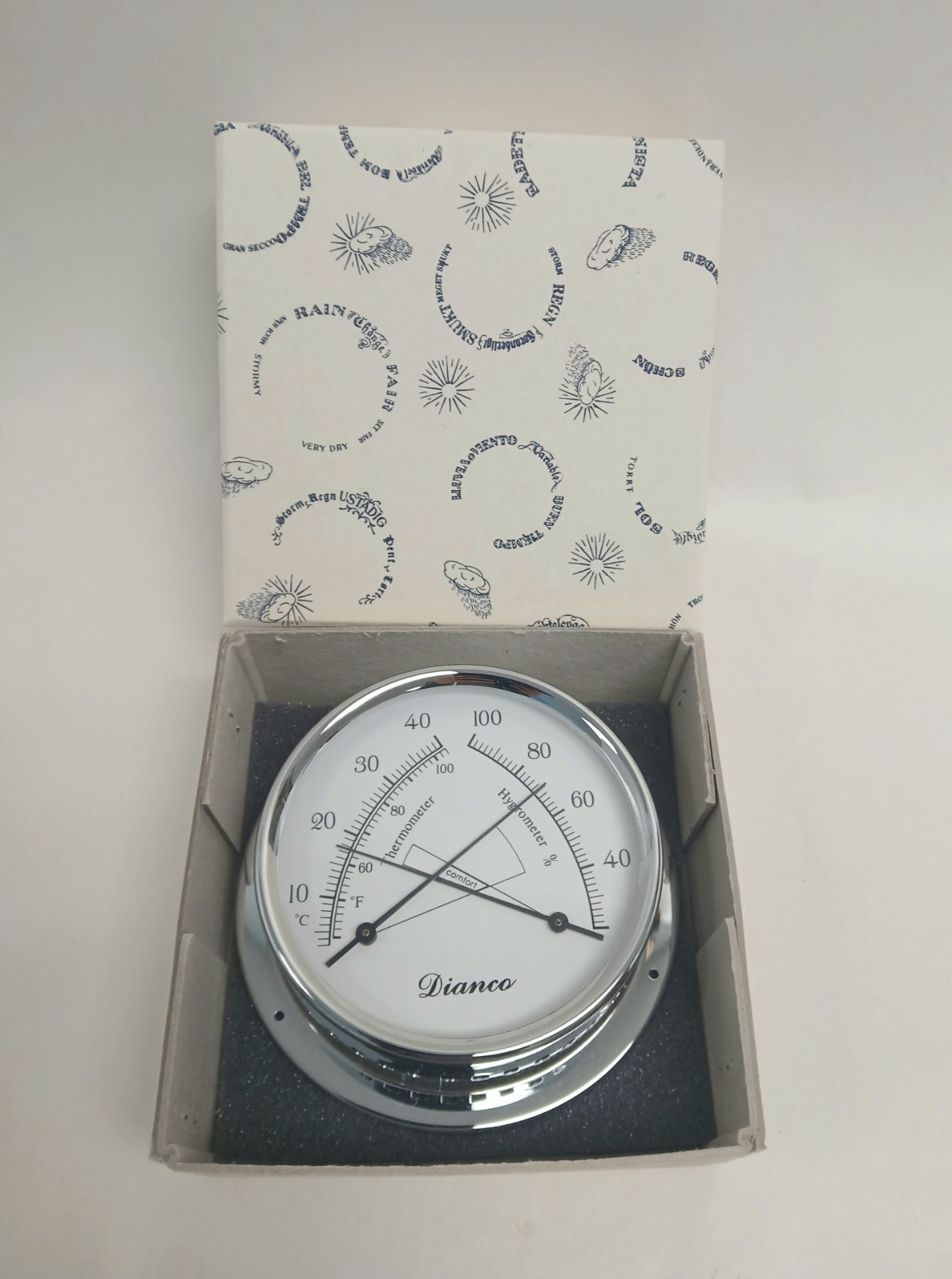 New! Marigold Thermometer and Hygrometer