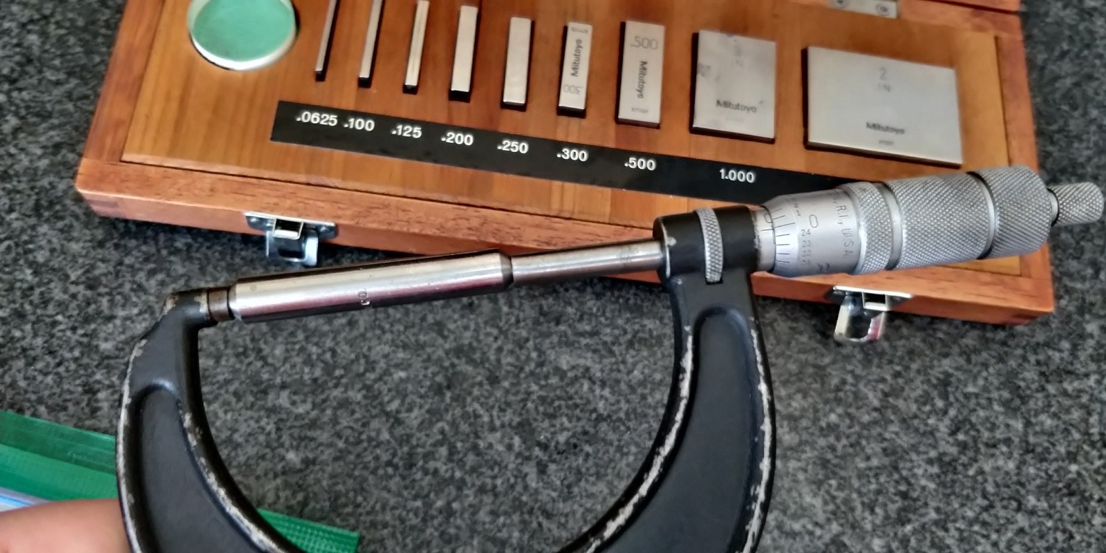 Central Tool Co. Outside Micrometer 2-3" with standard USA