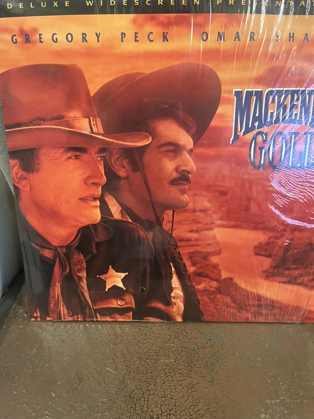MACKENNA'S GOLD DLB LASER * GREGORY PECK* OMAR SHARIFF*WESTERN* 1968