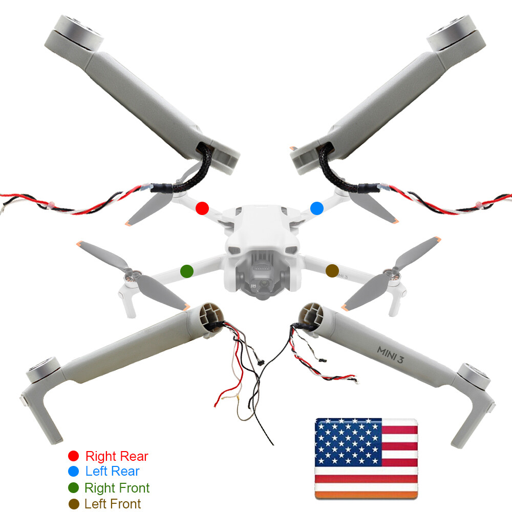 OEM Left Right Arm Shell Cover Case Shell & Motor Parts For DJI Mini 3 Drone