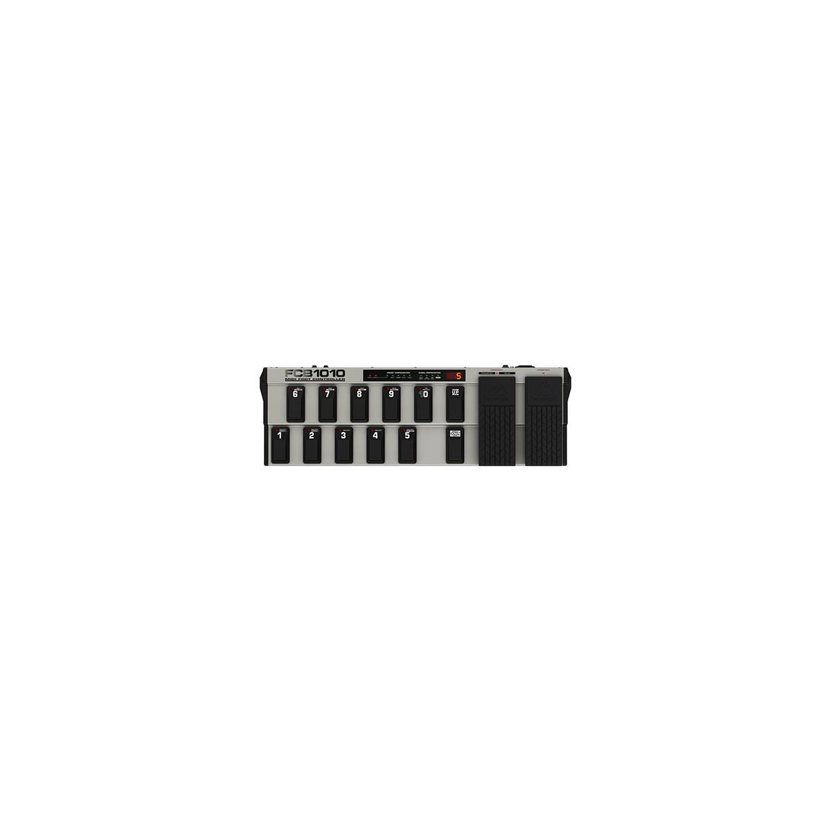 Behringer FCB1010 MIDI Foot Controller with 2 Expression Pedals MIDI Function