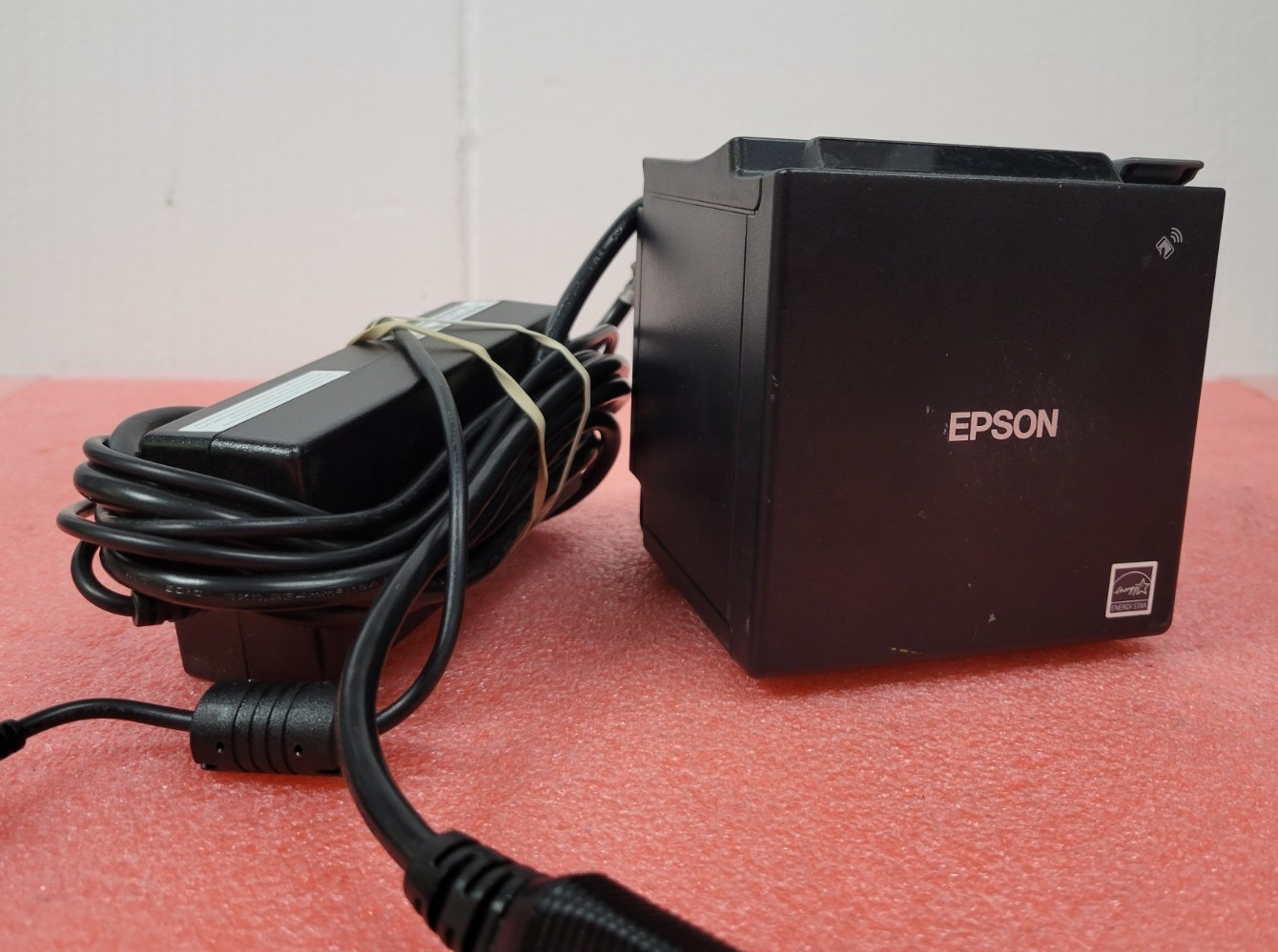 EPSON TM-M10 M332C USB Thermal POS Receipt Printer Black w/ Power Cord | O219