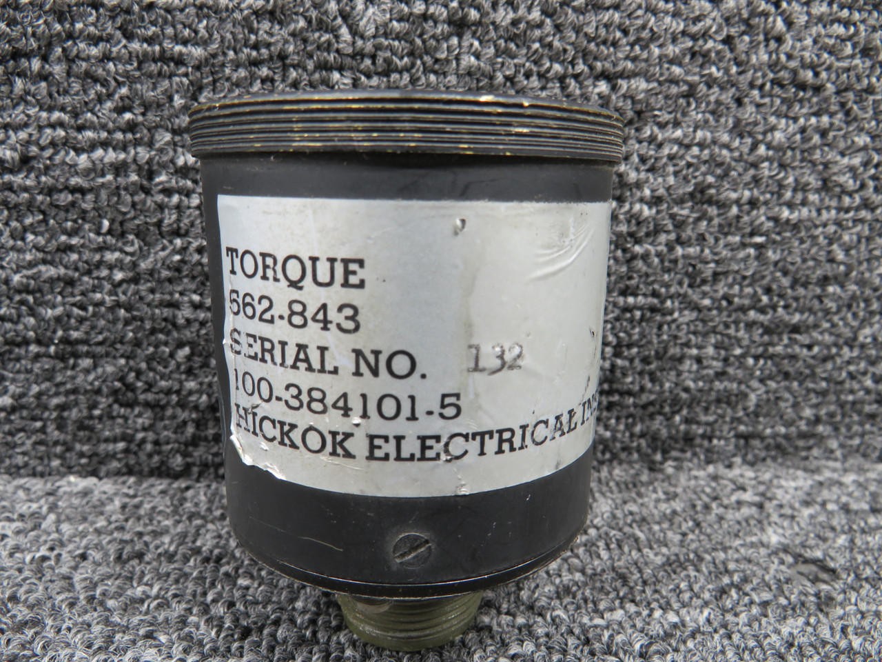 562-843 Hickok Torque Indicator (Worn Paint on Needle and Worn Face)