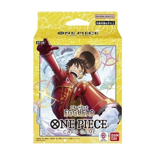 Japanese Bandai One Piece Card Game Starter Deck - EGGHEAD - ST-29