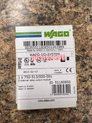 New Factory Sealed WAGO 750-513/000-001 PLC Module 750-513/000-001