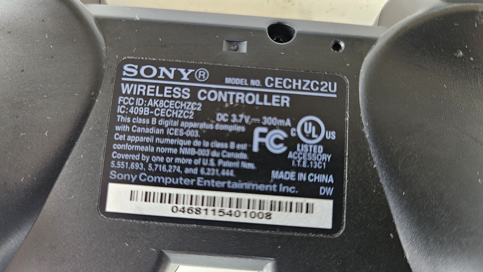 Sony PS3 DualShock 3 Wireless Controller Black OEM Great Condition Tested