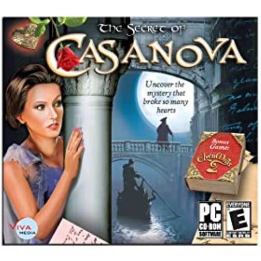 The Secret Of Casanova PC CD sleuth solve find hidden object puzzle picture game