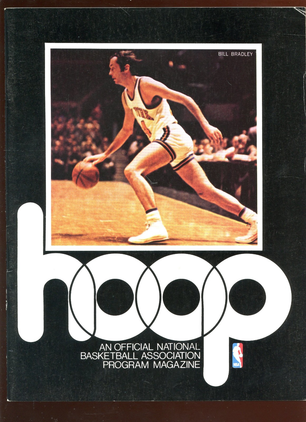 1975/1976 NBA Basketball Program New York Knicks at Chicago Bulls EXMT