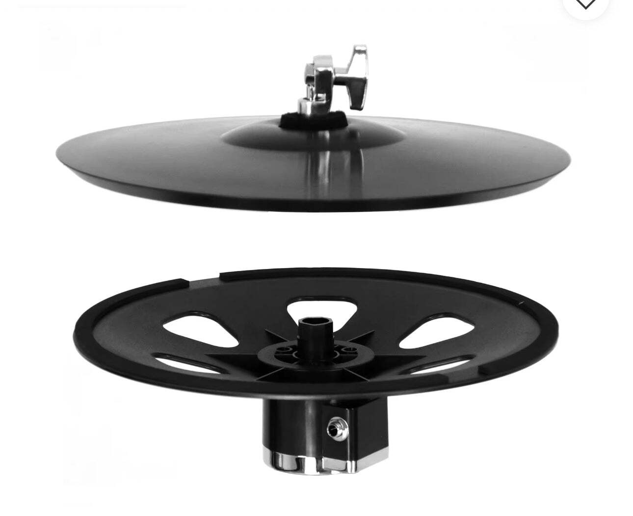 Phantom 12” Hi Hat 2 Piece Cymbal for Alesis NITRO Surge Crimson MKii Command