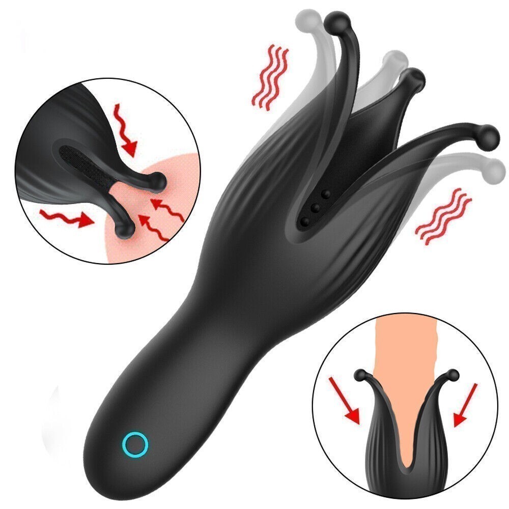 Automatic Male love sex new Penis Vibrator Stimulator Delay Ejaculation