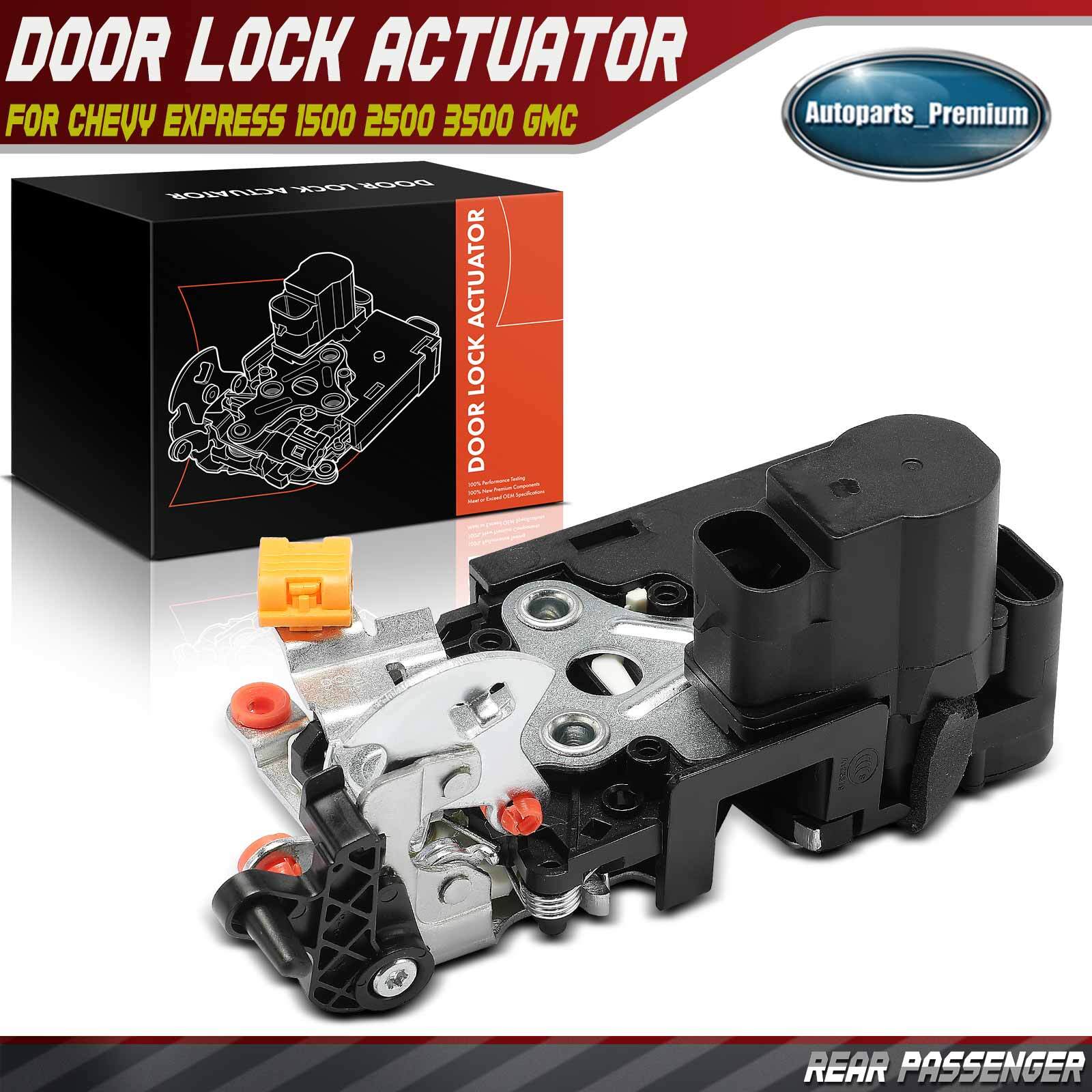 Rear Right RH Door Lock Actuator for Chevrolet Express 1500 2500 3500 GMC Savana