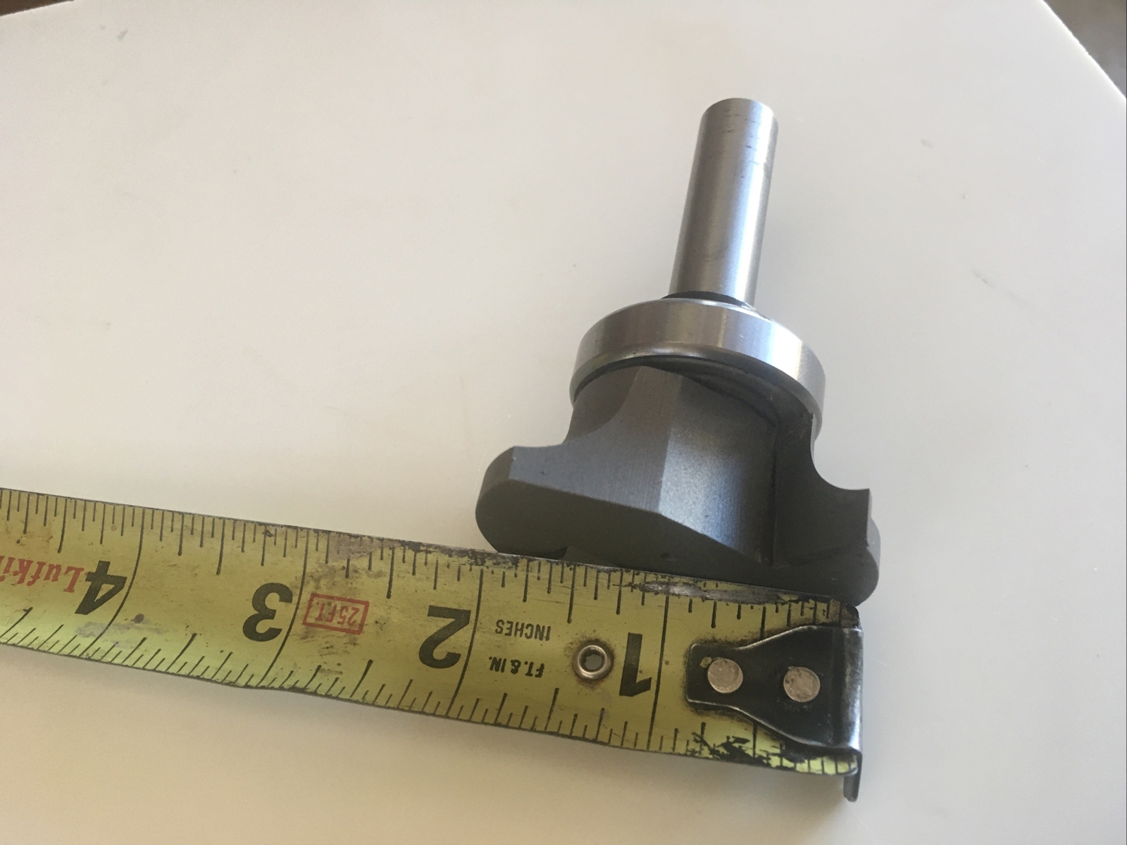 Woodtek Carbide Tipped Round Under Solid Surface 2” D x 1/2 Shank x 1/2 R