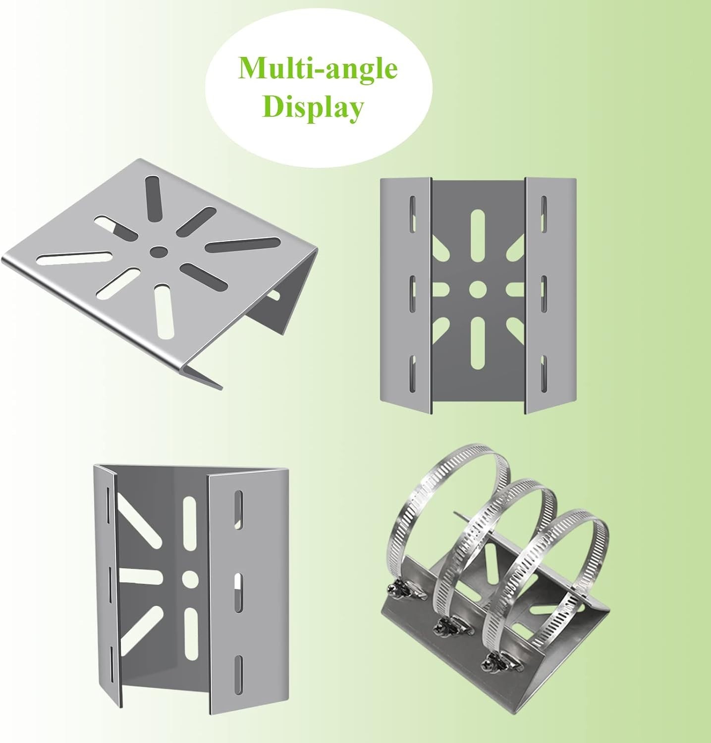 Stainless Steel Universal Wall Mounting Bracket for CCTV Cameras & AP Devices
