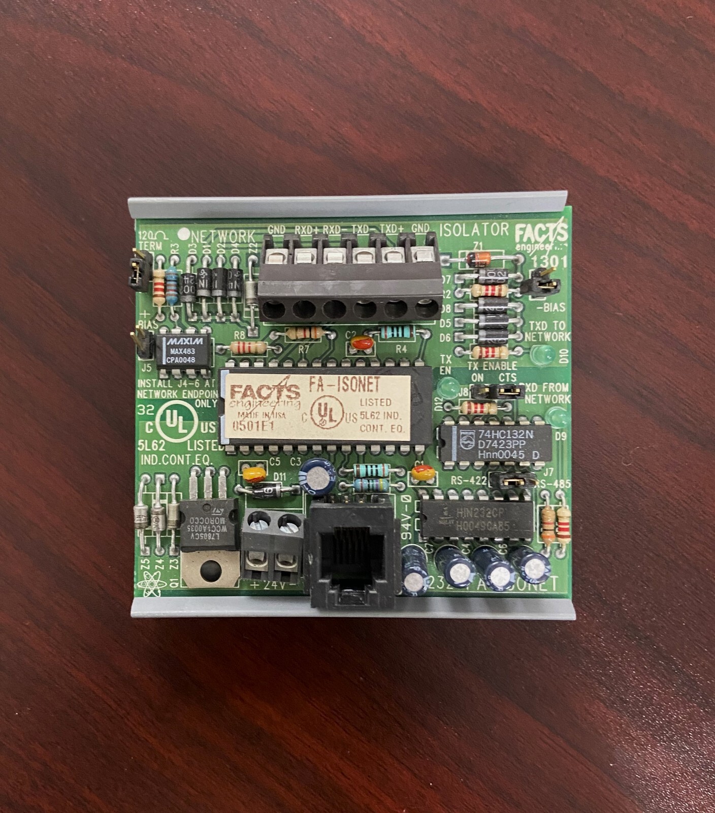 Facts Engineering FA-ISONET RS232/422/485 converter circuit board