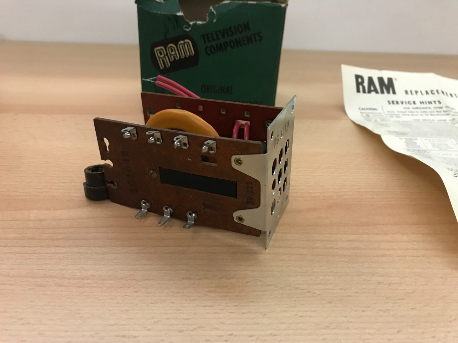 RAM Television Components X069 Horizontal Output Transformer - NOS