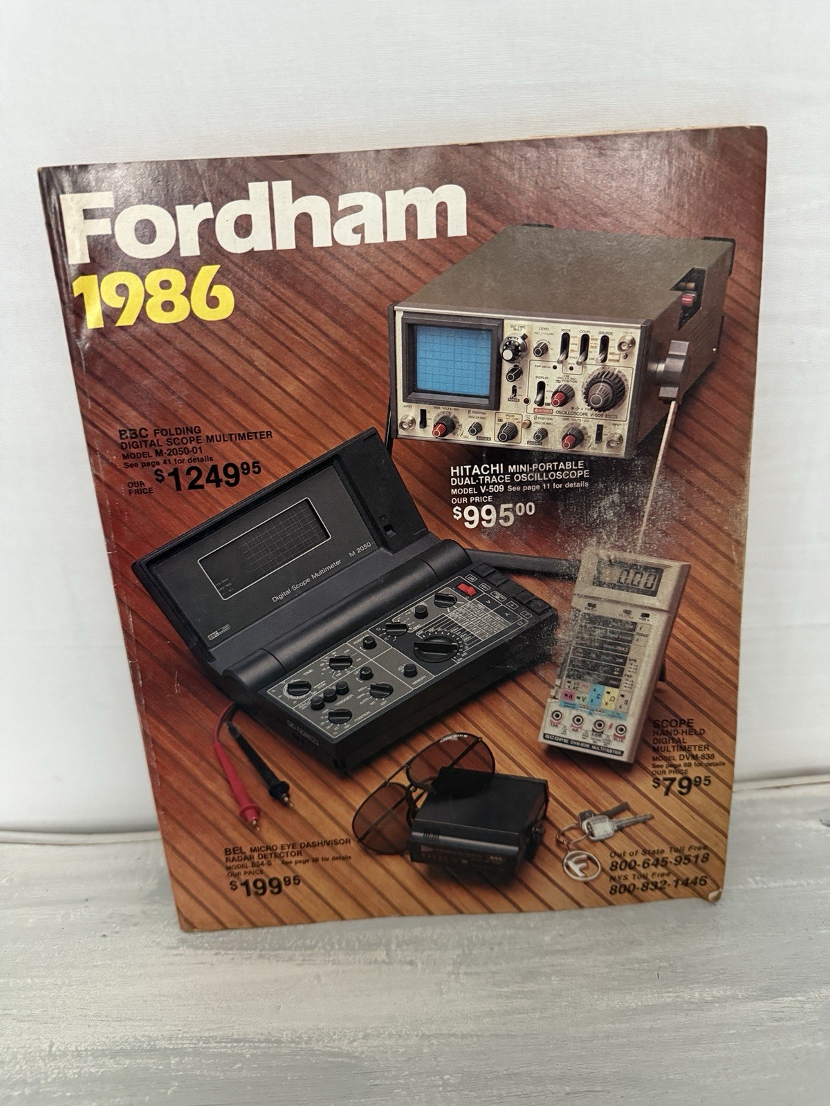 1986 Fordham Electronics Catalog Vintage Electronics Collectible
