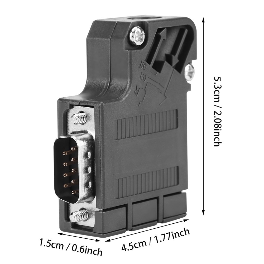 1pc 6ES7 972-0BA41-0XA0 Profibus DP Bus Connector Industrial Data Line Adapter
