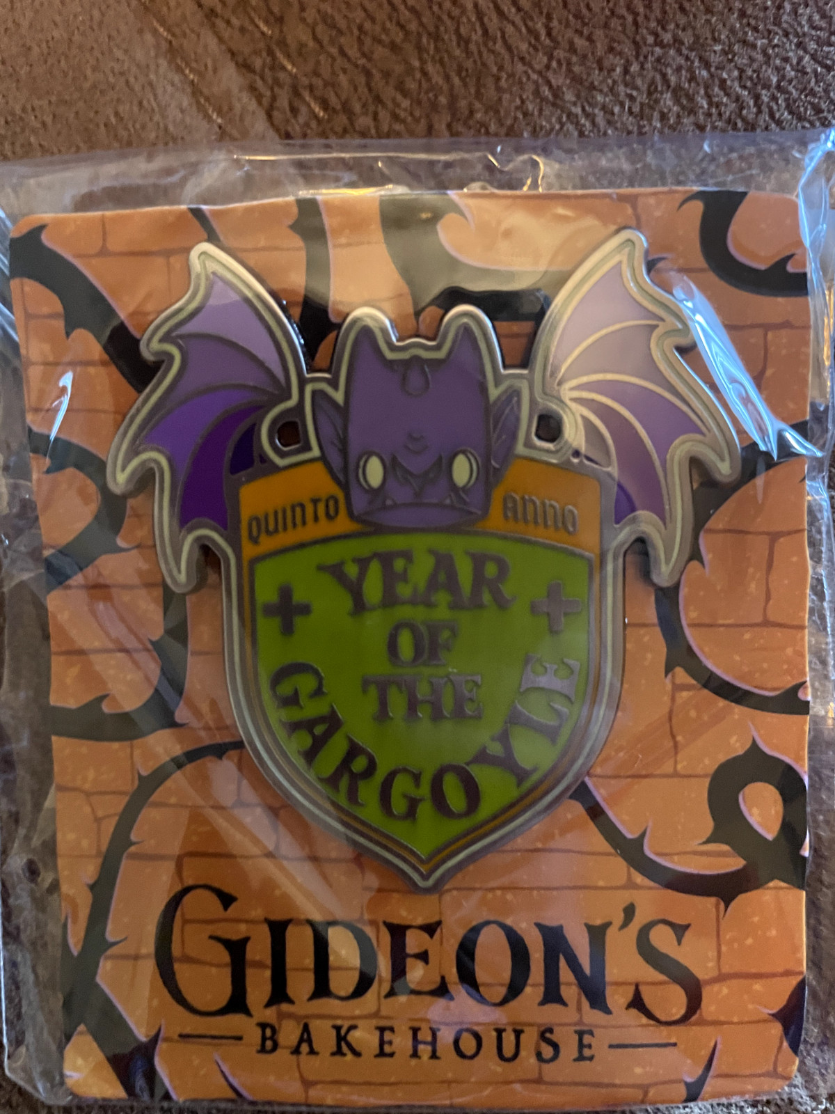 Gideon's Bakehouse Year of the Gargoyle Pin: The Creature Edition - LE 800