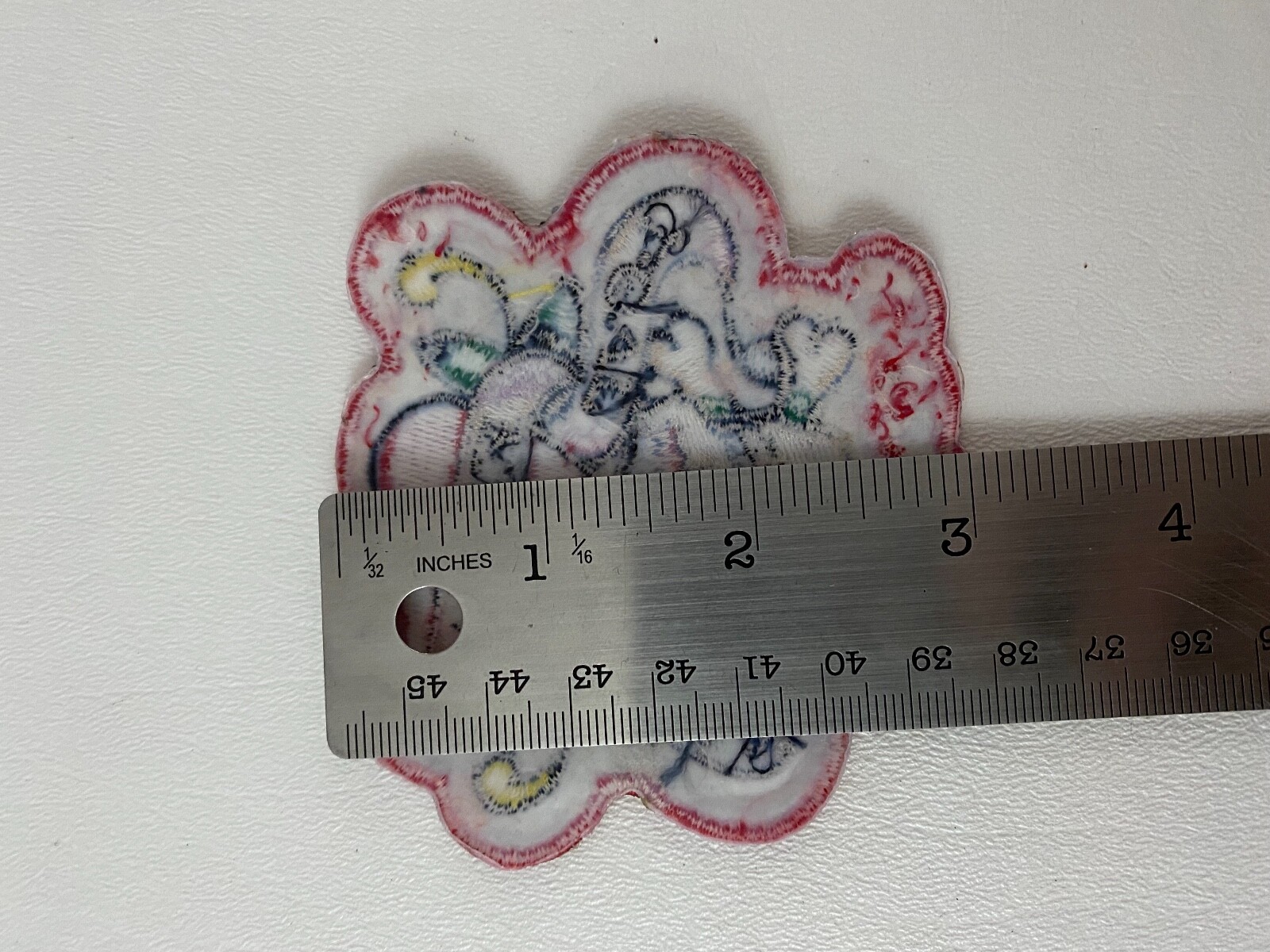 Ed Hardy Love Kills Slowly Iron On Patch Appliqué Embroidered Sewing (Small)