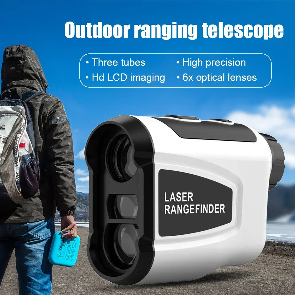 Golf Rangefinder with Slope 600M Laser Range Finder Monocular Telescope