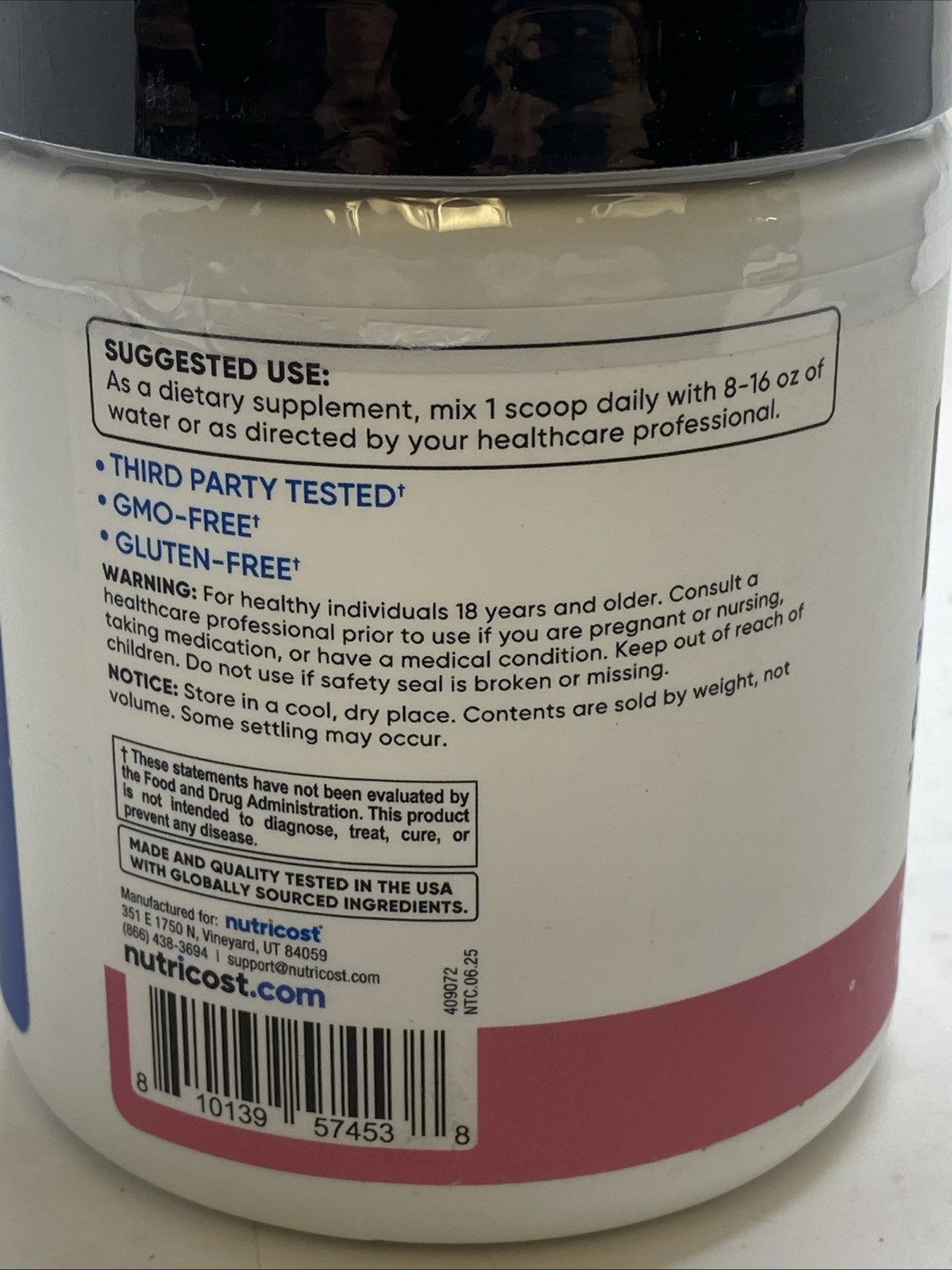 Nutricost Performance BCAA Pomegranate Guava Flavor 9.8 Oz EXP: 07/28