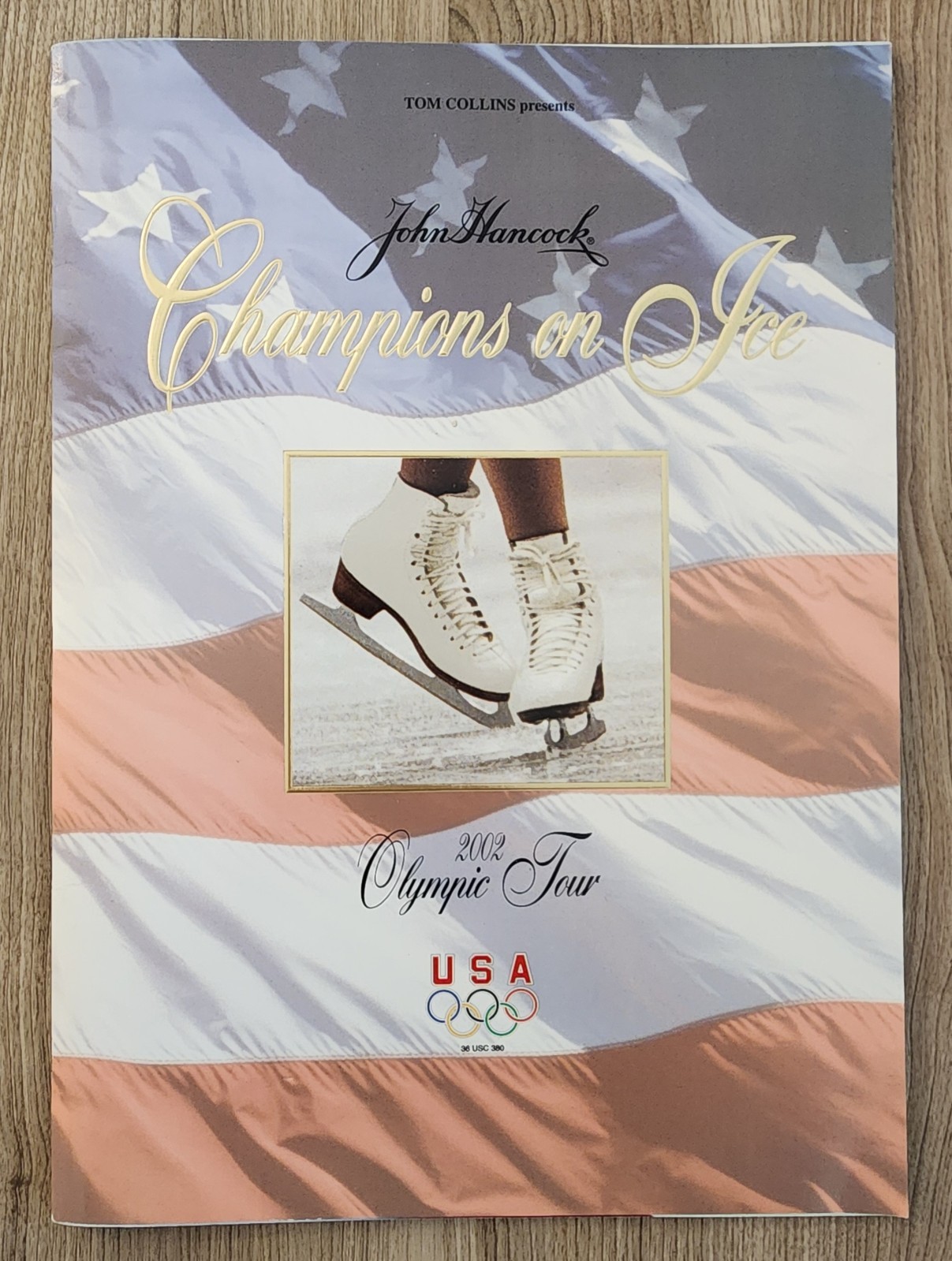 Vintage 2002 Champions On Ice Tour Program Ice Figure Skating Michelle Kwan