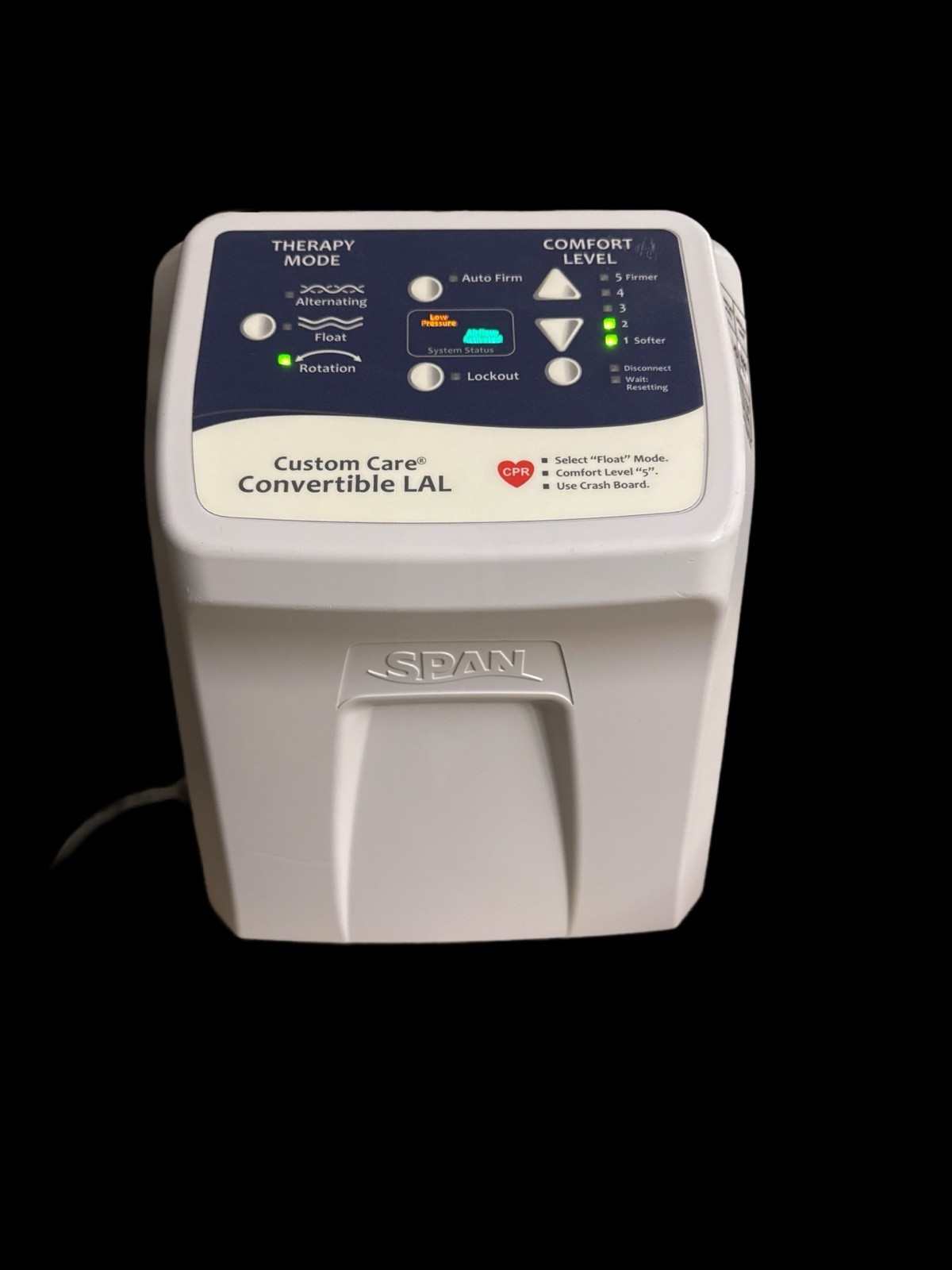 Span-America 8410 Customcare Convertible LAL Control Unit