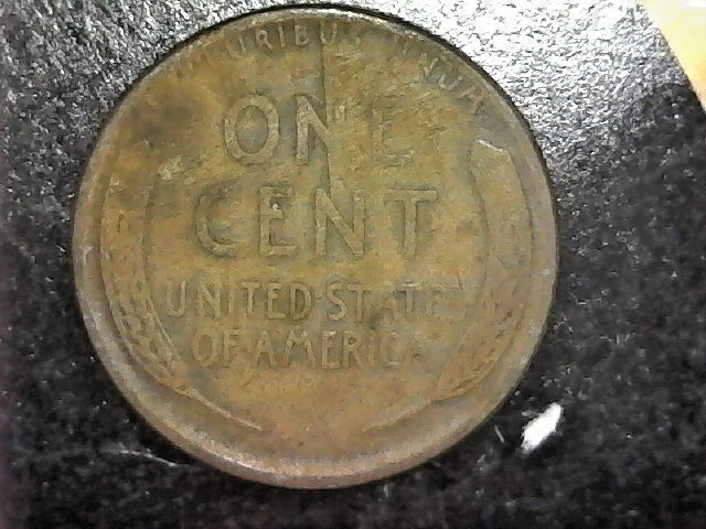 1924D LINCOLN ERROR CENT DIE CRACK