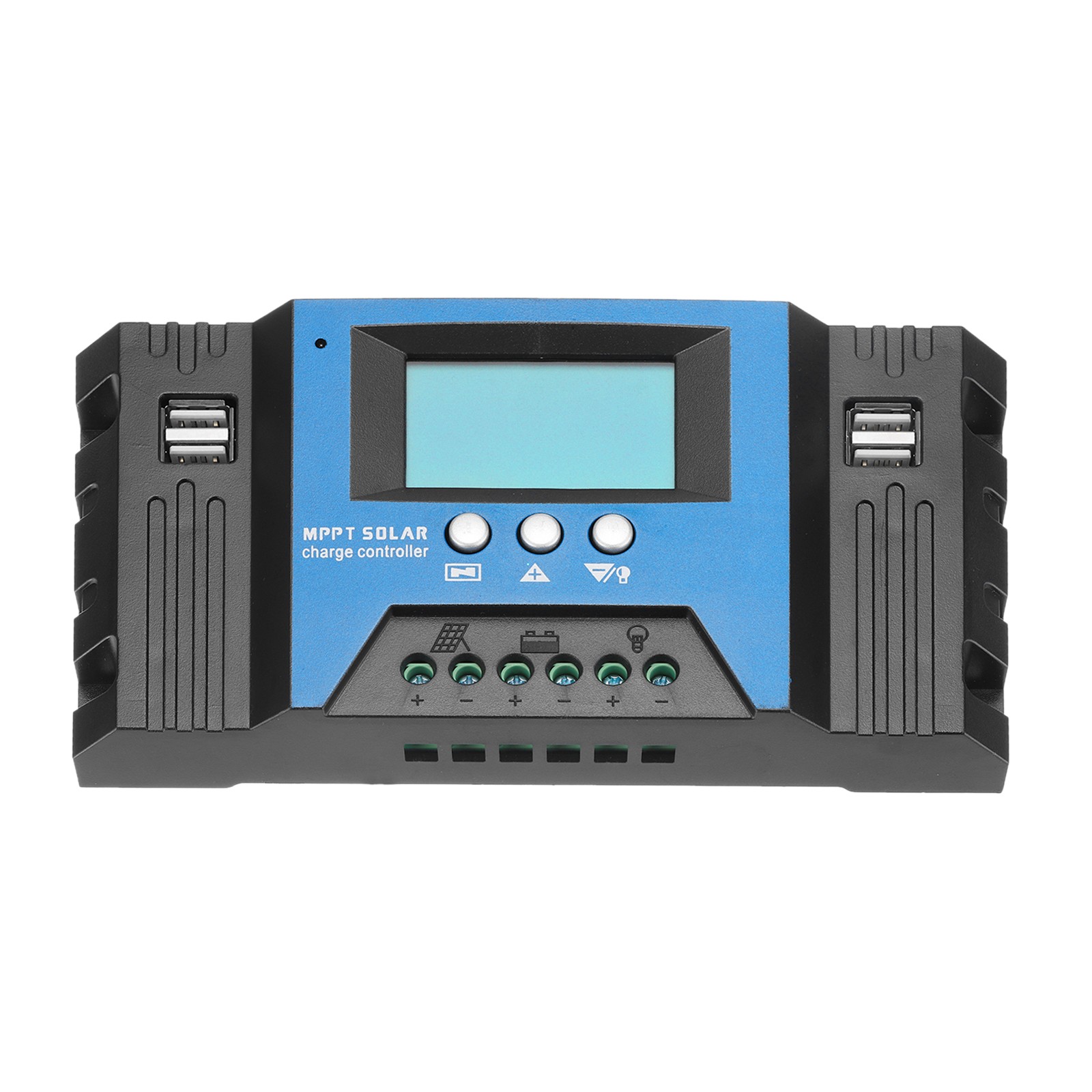 MPPT Solar Charge Controller 60A Solar Panel Charger 12V/24V Auto