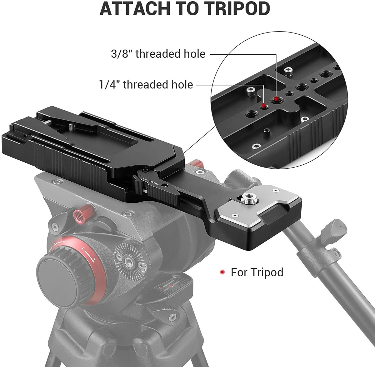 SmallRig VCT-14 Quick Release Tripod Adapter Plate for Sony VCT-14 2169