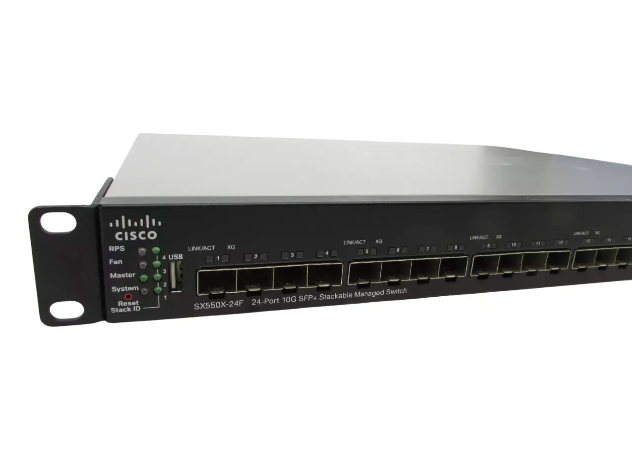Cisco SX550X-24F-K9  24-Port 10G SFP+ Managed Ethernet Switch