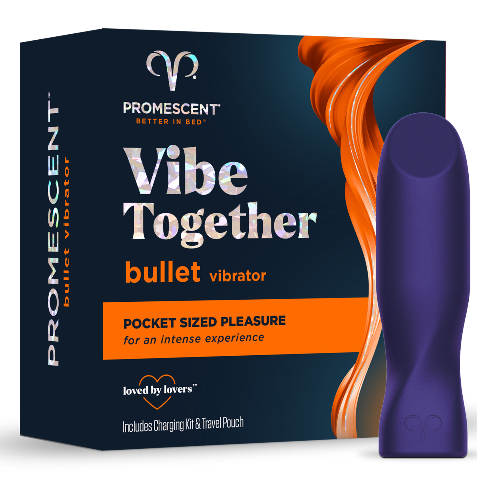 Promescent Personal Womens Mini Powerful Bullet Discreet 10 Speed Vibrating Toy