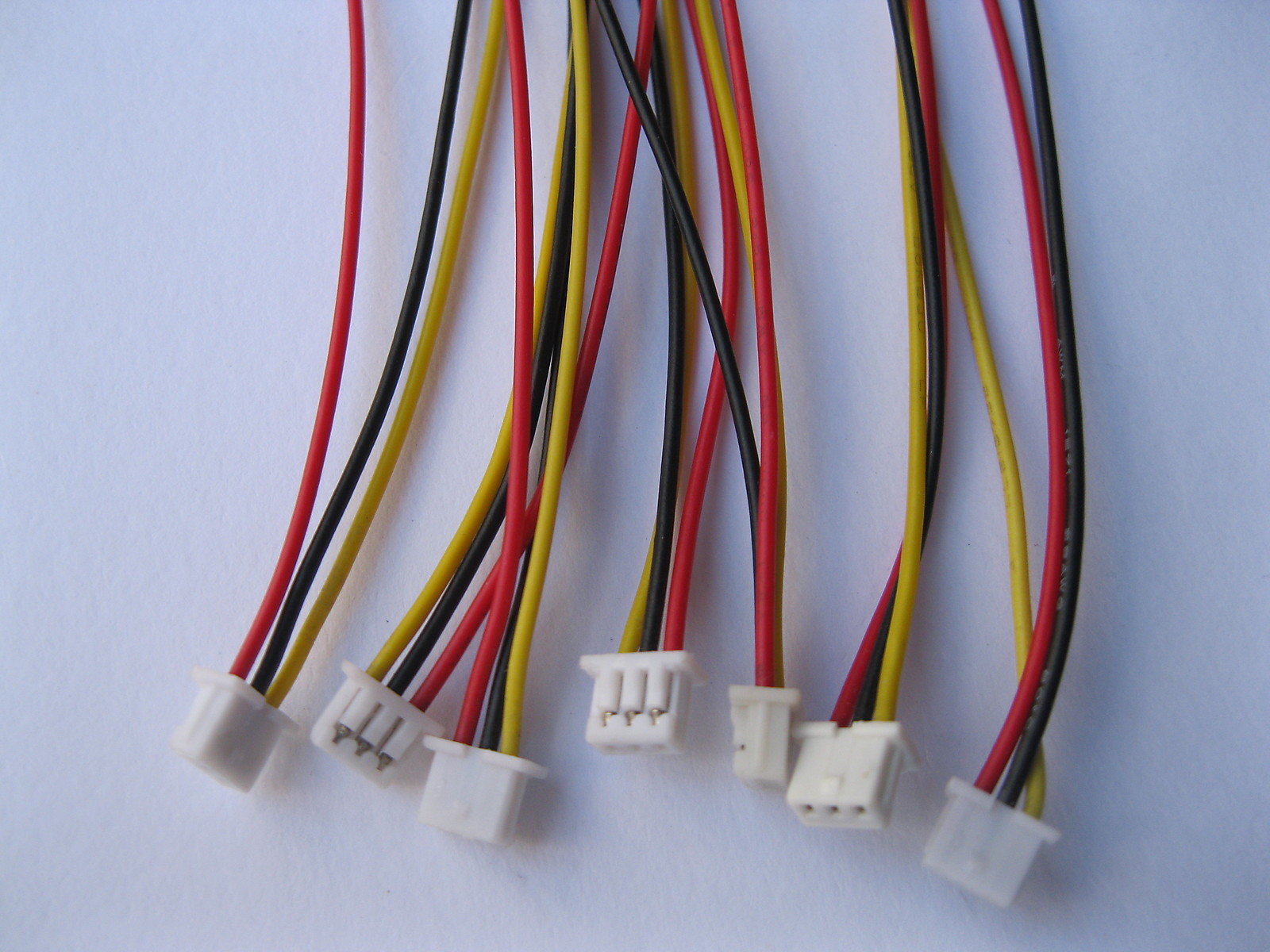 50 pcs 1.25mm Pitch 3 Pin Female Connector with 28AWG 150mm Leads Cable New