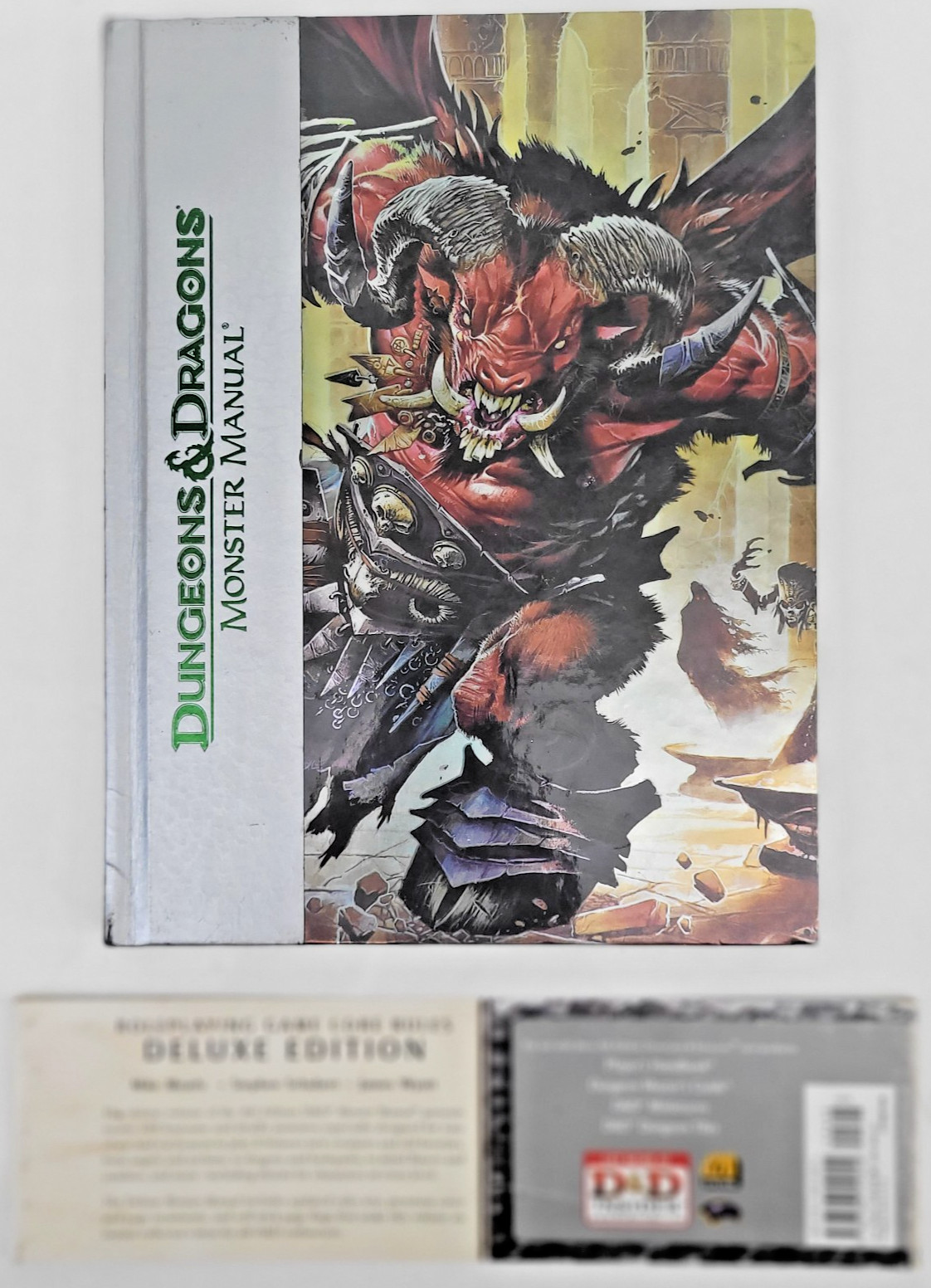Deluxe Monster Manual. Dungeons & Dragons 4th Edition. EX