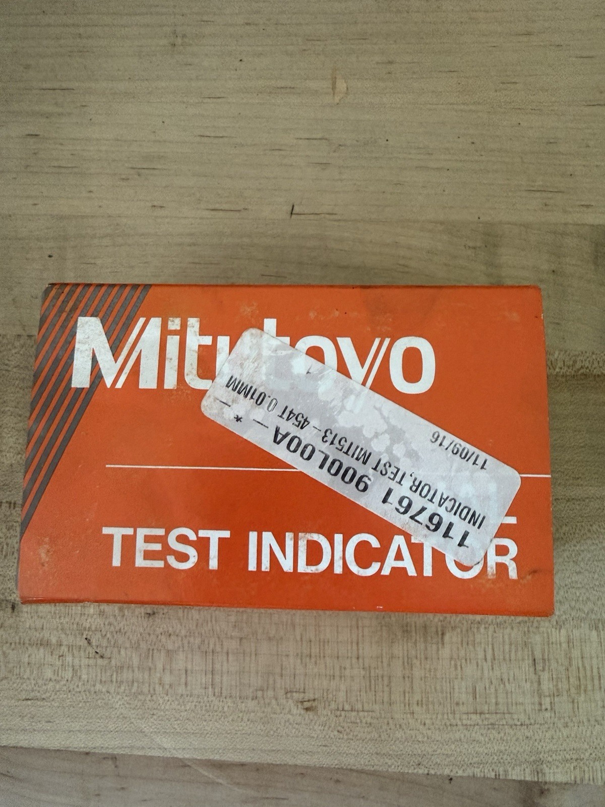 Mitutoyo Dial Test Indicator Test Indicator Type MPN 513-454T
