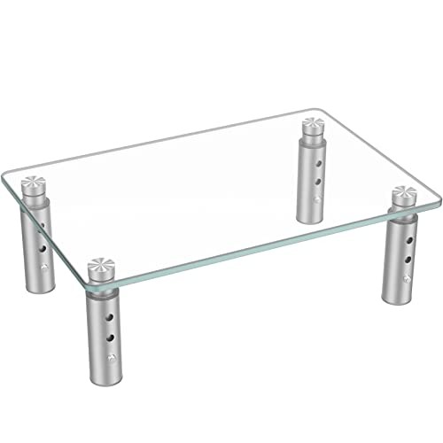 Monitor Stand Riser, 3 Height Adjustable Laptop 1 Pcs computer monitor stand