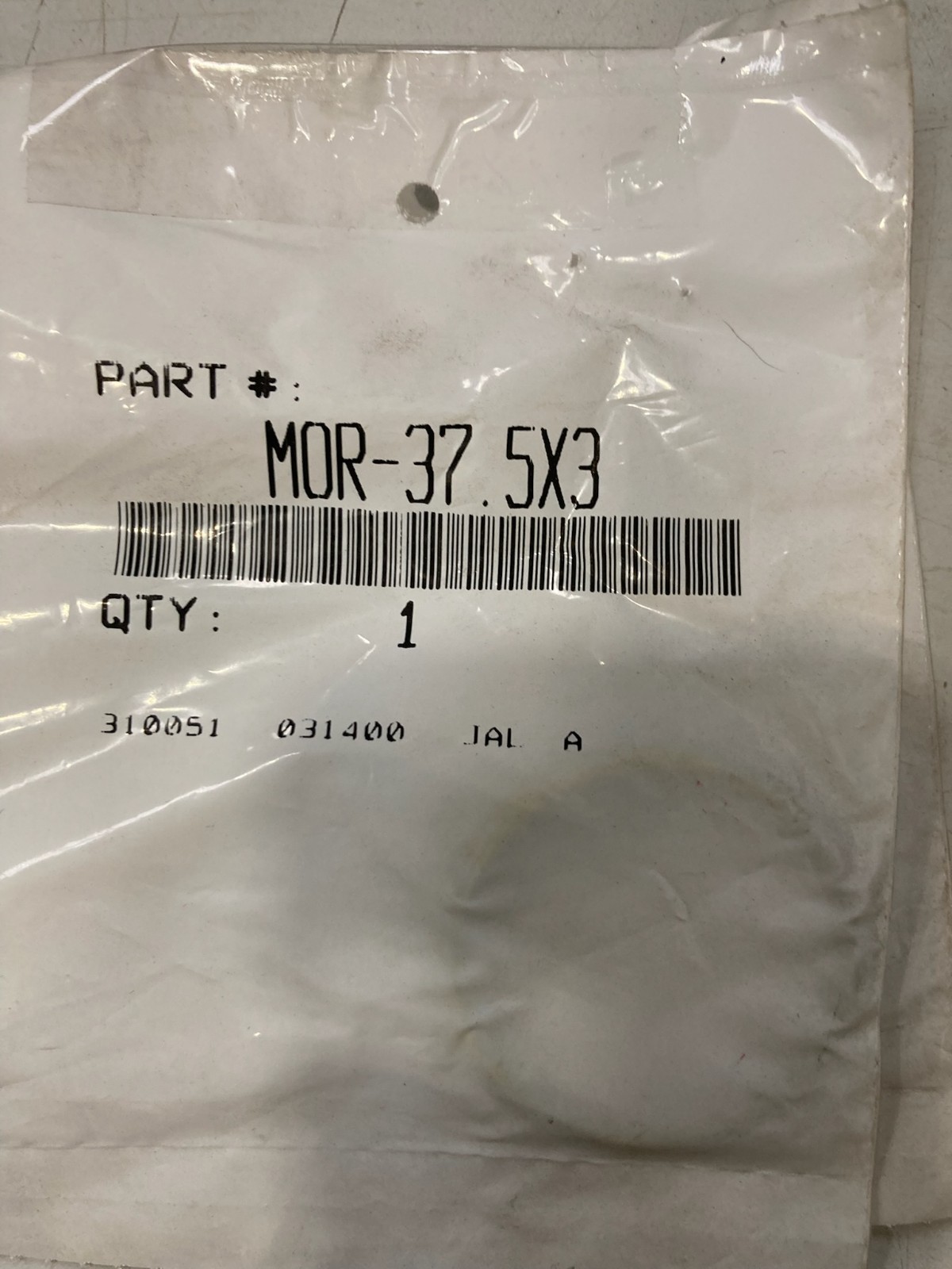 MOR-37.5X3 Nitrile Buna-N 70 Duro Metric O-Ring 37.5mm x 43.5mm Pack of 2