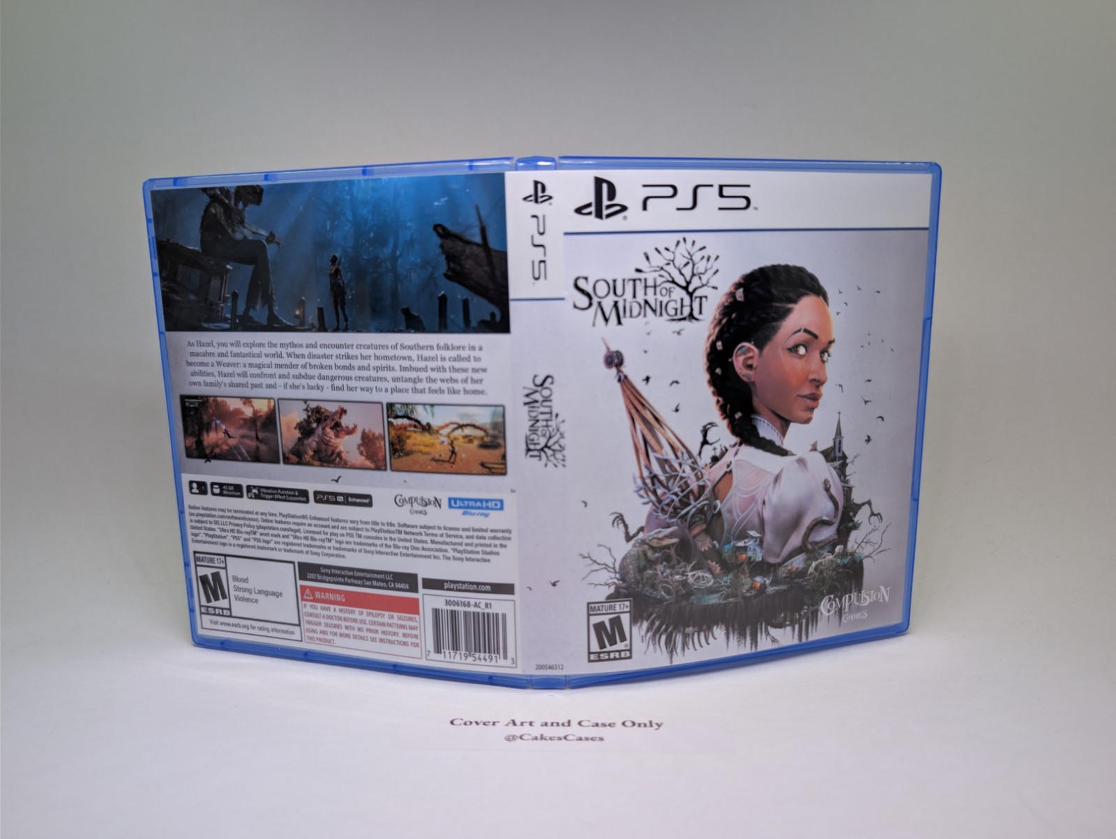 Replacement Case -NO GAME- South of Midnight - Physical PS5 Game Case