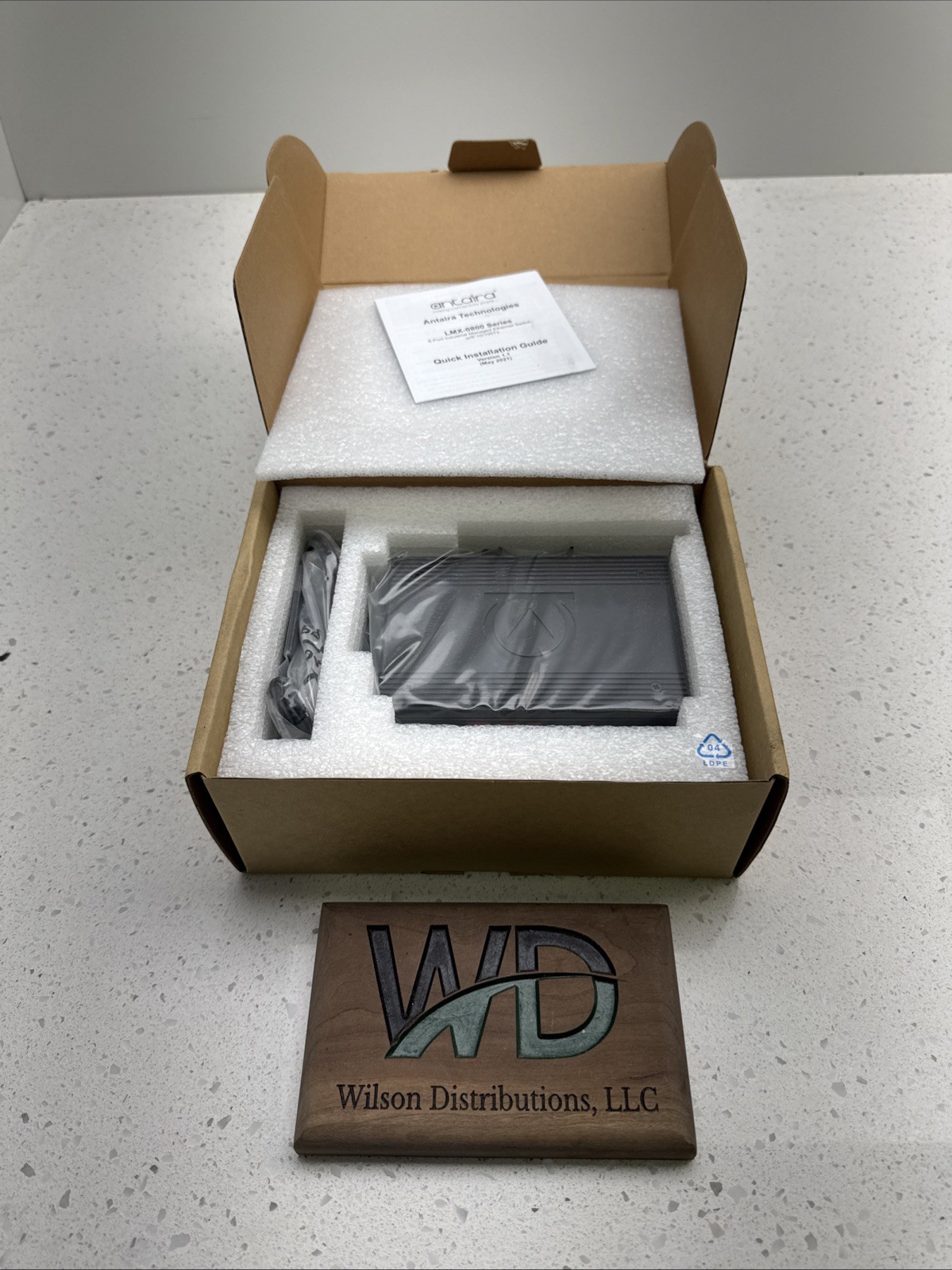 Antaria LMX-0800 H/W: V1.1 8-Port Managed Ethernet Switches BRAND NEW