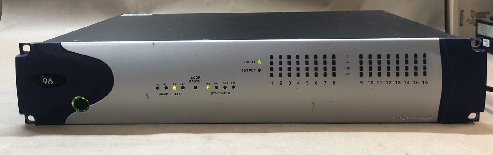 Digidesign MH096 Recording Audio Interface REVL 96 I/O, POWERS ON,Good Condition