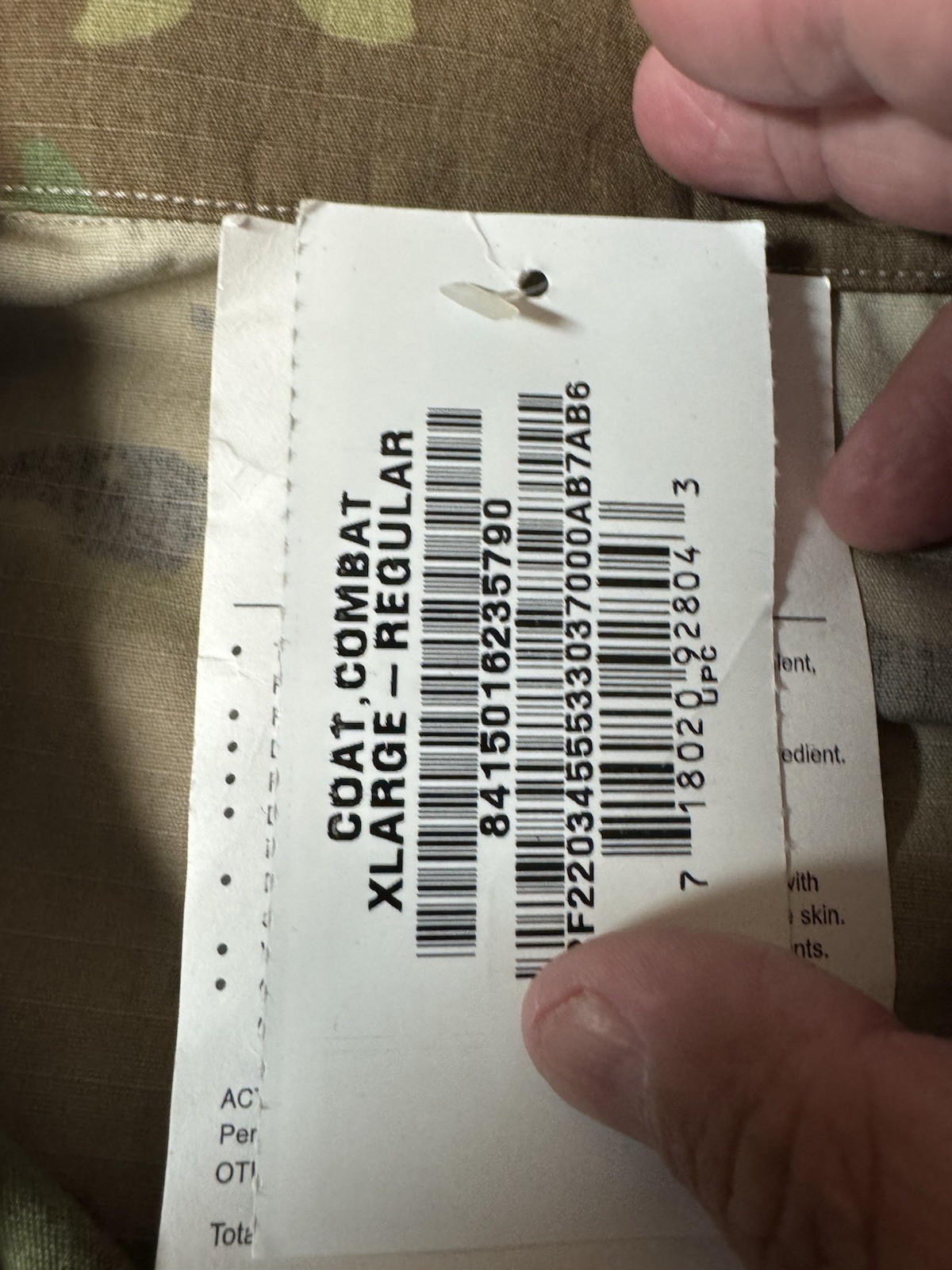 Multicam US Shirts Size XL