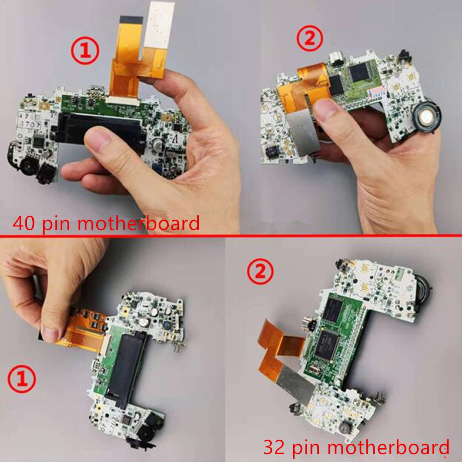 Replacement IPS Screen MOD LCD Backlight Kit For Nintendo Game Boy Advance GBA E