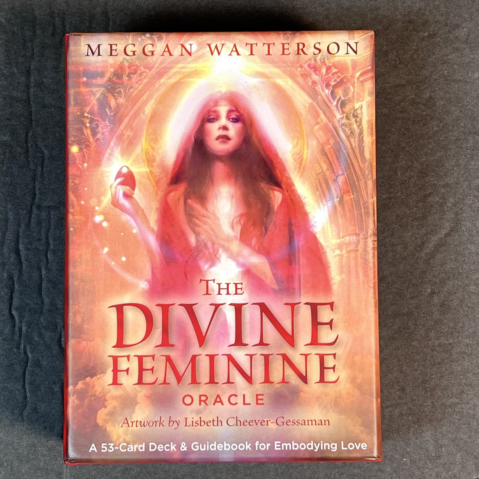 The Divine Feminine Oracle Deck by Meggan Watterson 53-Card Set & Guidebook NEW