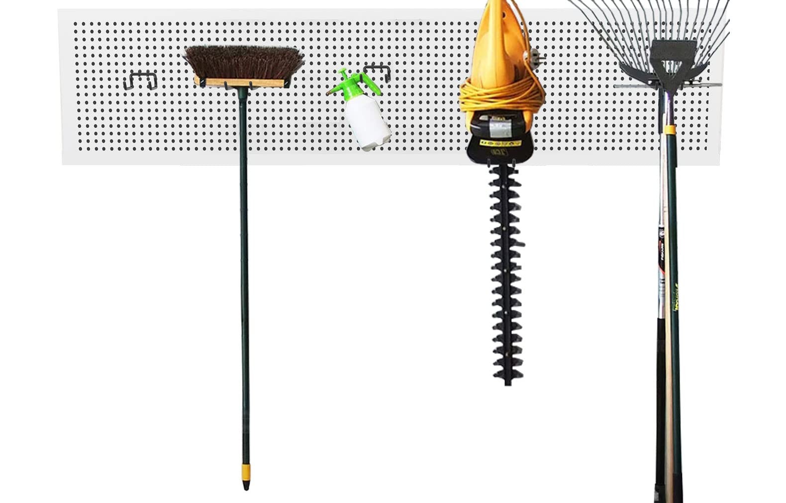 24 Pack Heavy Duty Pegboard Hooks Power Tool Holder for Drills Hammer