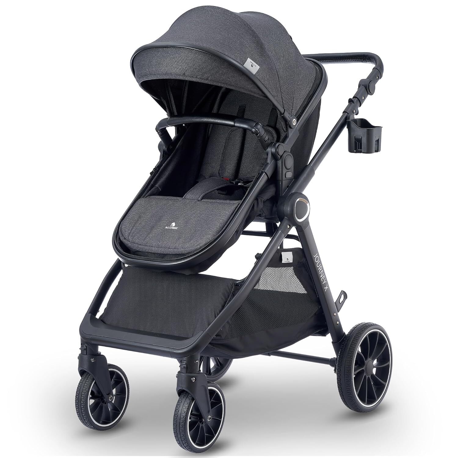 Baby Stroller 2 in 1 Newborn Convertible Stroller Bassinet