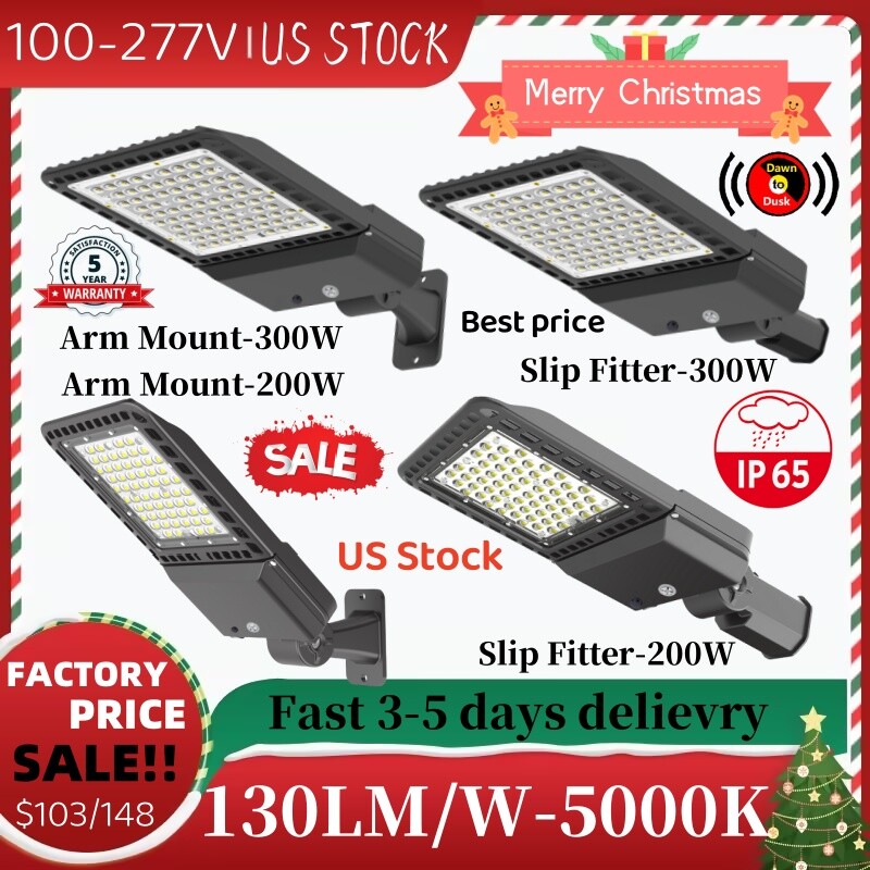 Led Commercial Area 200W 300Watt Street Lighting for Stadium Roadway AC 100-277V